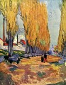 Les Alyscamps Vincent van Gogh